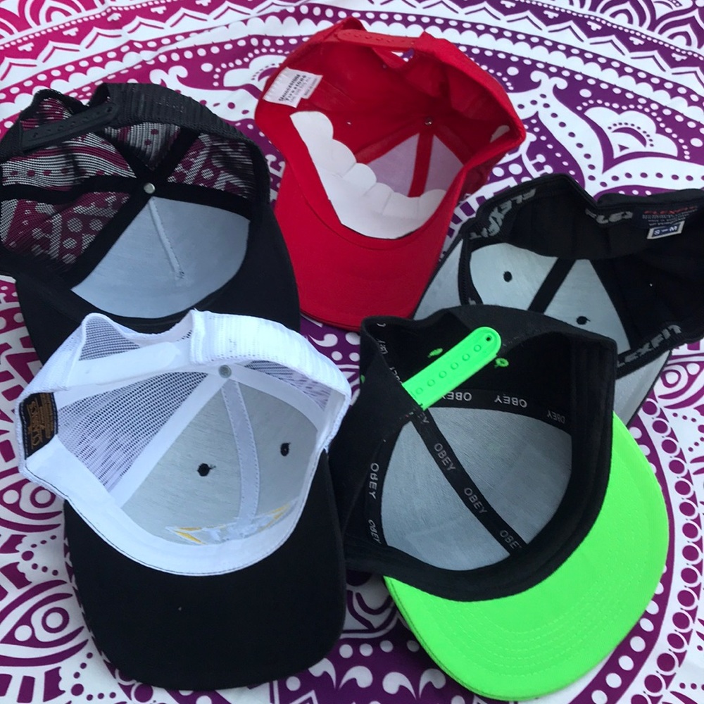 NWOT Racing Snapback Bundle - Picture 3 of 3